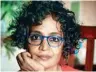  ??  ?? (L-R) Authors Arundhati Roy, Kiran Nagarka and Nayantara Sahgal