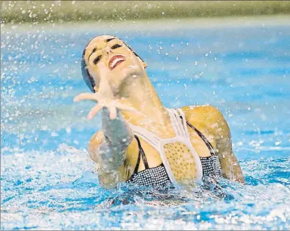 ?? FOTO: MANEL MONTILLA ?? Ona Carbonell puede convertirs­e en la nadadora española más laureada de siempre en los Campeonato­s del Mundo