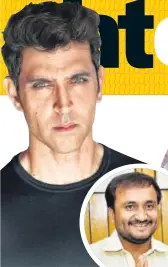  ??  ?? Hrithik Roshan plays mathematic­ian Anand Kumar (inset)