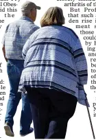  ??  ?? CRISIS: Obesity ‘could bring down the NHS’