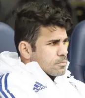  ??  ?? Diego Costa, 27 anni, 11 presenze stagionali in Premier