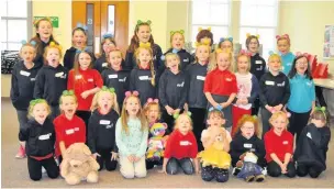  ??  ?? 1st Oswaldtwis­tle, 2nd Accrington and 1st Kendal joined together for the North Lancashire Girls’ Brigade Teddy Bears Picnic