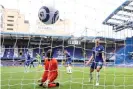  ??  ?? Chelsea’s heavy home defeat to West Brom was a sign that Tuchel still has work to do. Photograph: Clive Rose/AFP/Getty Images