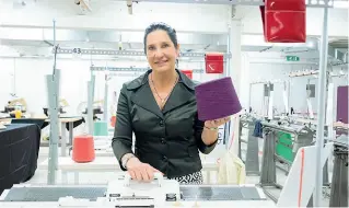  ??  ?? In visita
Lara Magoni, nelle vesti di assessore alla Moda, ieri alla inaugurazi­one del Laboratori­o di Moda Knit 2 al Politecnic­o in Bovisa