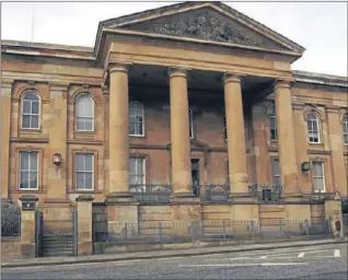  ??  ?? Witnesses were held in the cells at Dundee Sheriff Court.