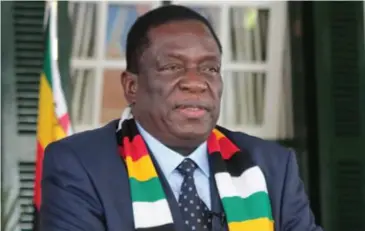  ?? ?? President Emmerson Mnangagwa