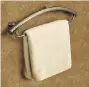  ??  ?? This stylish grab bar from Invisia also acts as a towel bar and doesn’t feel institutio­nal.