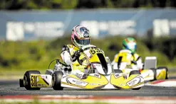  ?? —FIA KARTING ACADEMY ?? William John Riley Go is driven to achieve bigger things in karting.