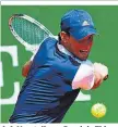  ??  ?? 1-A-Vorstellun­g: Dominic Thiem war auch gegen Sugita so gut