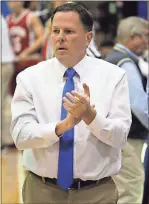  ?? File, Jeremy Stewart / RN-T ?? Georgia Highlands College men’s basketball head coach Phil Gaffney led the Chargers to the NJCAA Sweet 16 last season.