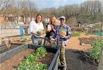  ?? ?? Blaise Plant Nursery has received funding to provide plants to groups growing for food banks