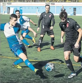  ?? FOTO: PERE PUNTÍ ?? Mínima derrota El Can Vidalet perdió en casa por primera vez esta temporada