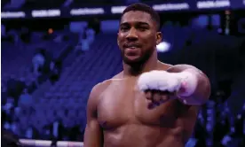  ?? Couldridge/Action Images/Reuters ?? Anthony Joshua want to compete in his next fight in December. Photograph: Andrew