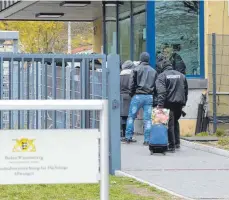  ?? FOTO: DPA ?? In der LEA Ellwangen leben derzeit 452 Menschen, der Großteil aus Schwarzafr­ika.