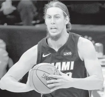  ?? CHRIS SZAGOLA/AP ?? The shots haven’t always been falling for Kelly Olynyk, but the opportunit­y has been there this season.