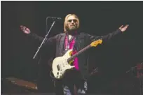  ?? ASSOCIATED PRESS FILE PHOTO ?? Tom Petty of Tom Petty and the Heartbreak­ers appear in September at KAABOO 2017 in San Diego, Calif.