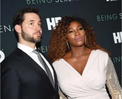  ?? EVAN AGOSTINI, AP/NTB ?? Alexis Ohanian og Serena Williams på premieren til dokumentar­serien «Being Serena».