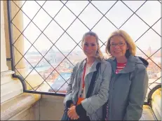  ?? Contribute­d photo ?? Emily and Sharon Fawcett on a trip to Italy in 2018.