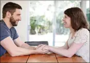  ?? PHOTO BY AMY OSBORNE FOR THE WASHINGTON POST ?? John Duberstein and Lucy Kalanithi in San Mateo, Calif., on Dec. 30.