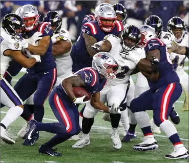  ?? File photo ?? The New England Patriots can avoid their first losing season since 2000 with home wins over the AFC East champion Buffalo Bills and the New York Jets at Gillette Stadium. The Bills come to Foxboro Monday night.