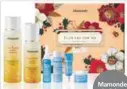  ??  ?? Mamonde holiday sets.