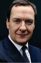  ??  ?? ‘Realistic’: George Osborne