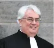  ??  ?? Source of embarrassm­ent: Chief Justice Mr Frank Clarke