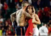  ?? (Ph. AFP/EPA) ?? Ramos et l’Espagne ont laissé Modric KO.