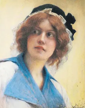  ?? GETTY ?? Retrato de Charlotte Corday hecho por Jules Aviat, pieza del Musée des Beaux Arts