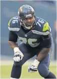  ?? KIRBY LEE, USA TODAY SPORTS ?? Russell Okung’s talks next year could be a litmus test.