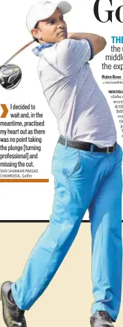  ??  ?? Turned profession­al: Home course: Honour:
Wins on Asian Tour: Wins on European Tour: Earnings on Profession­al Golf Tour of India: Coming up with a foundation to support children from poor background­s in Kolkata