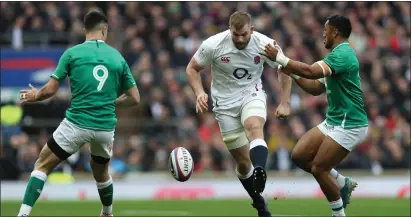  ??  ?? England’s George Kruis has recently completed a move to Japanese outfit Panasonic White Knights