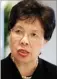  ?? JEROME FAVRE / BLOOMBERG ?? Margaret Chan Fung Fu-chun, then-directorge­neral, addresses a WHO committee on Sept 21, 2009.