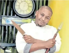  ?? Picture: EUGENE COETZEE ?? FULFILLING A DREAM: Chef Samkelo Mthiyane is back in the Bay to open his own culinary academy and empower aspiring chefs