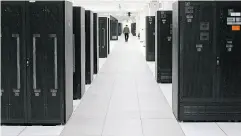  ?? INTERNATIO­NAL BUSINESS MACHINES CORPORATIO­N FILES ?? A cloud-based server farm.