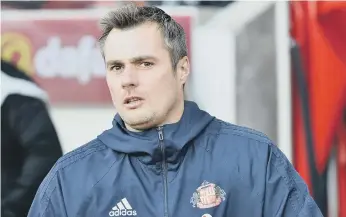  ??  ?? Caretaker Sunderland boss Robbie Stockdale takes charge against Wolves tomorrow.