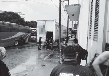  ?? FOTO TEMÁTICA: INM/EFE ?? En Veracruz han sido detectados múltiples casos de migrantes abandonado­s.