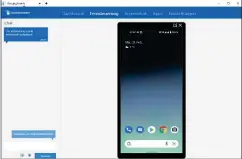  ?? ?? Die Fernwartun­gssoftware Teamviewer läuft auch auf Android-geräten und ermöglicht so, ein Smartphone komplett über PC oder Notebook zu steuern.