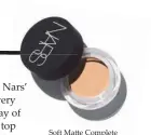  ??  ?? Soft Matte Complete Concealer, $44, Nars, mecca.com.au