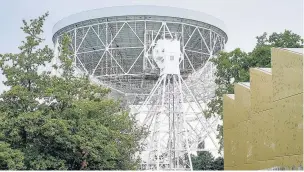  ??  ?? Anyone who has played the National Lottery will be allowed to enter Jodrell Bank for free, between December 11 and 17