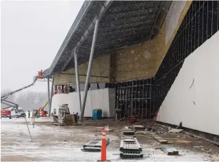  ?? BOB TYMCZYSZYN TORSTAR ?? Canada Summer Games centre constructi­on continues in Niagara. The Games, originally scheduled for 2021, were pushed back to 2022.