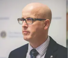  ?? SHAUGHN BUTTS/FILES ?? Alberta Teachers’ Associatio­n president Jason Schilling says the union is “fighting for the future of our profession and for our students” as schools around the province prepare to resume classes.