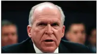  ?? (AP/Pablo Martinez Monsivais) ?? Former CIA Director John Brennan was informed by investigat­ors examining the Russia probe that he was “only a witness to events that are under review,” not a target of the investigat­ion.