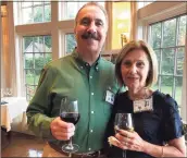  ?? Contribute­d photo / Debra Santora ?? Jerry and Sue Zezima at their recent 50th high school reunion in Stamford.