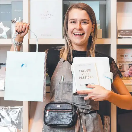  ??  ?? The new owners of kikki.K will have a network of 25 stores in Australia. Picture: Matt Loxton