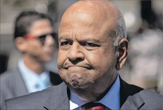  ?? Photo: Dwayne Senior/getty Images ?? Back to the future: At a Mail & Guardian event in 2014, former finance minister Pravin Gordhan asked how, considerin­g the downward cycle, positive trends could be enhanced, not reversed. The question still stands.