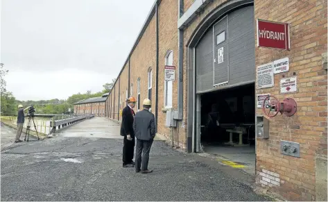  ?? JULIE JOCSAK/STANDARD STAFF ?? Decew Falls Generating Station No. 1 is one of 20 locations taking part in St. Catharines' first Doors Open on June 24.
