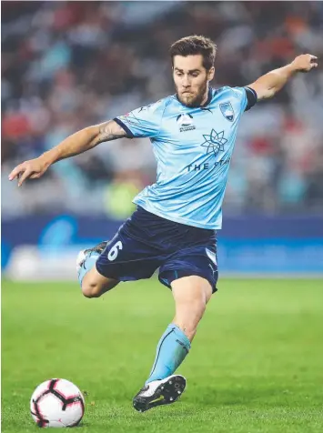  ??  ?? NEW BOY: Josh Brillante will make his debut for Melbourne City in the FFA Cup tonight. Picture: AAP