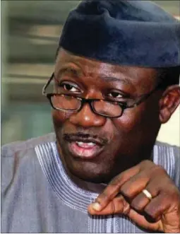  ??  ?? Fayemi… beneficiar­y of zoning