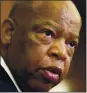  ??  ?? Rep. John Lewis